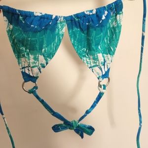 Aeropostale Bathing Suit Top - Size XS, Blue Ombre